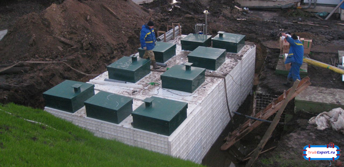 Модульные очистные сооружения-