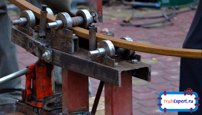 Самодельный трубогиб для профильной трубы