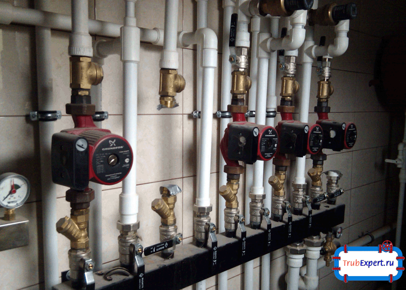 Коллекторная система отопления