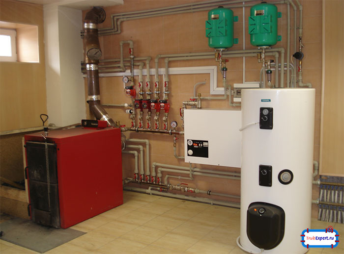 Отопление в подвале