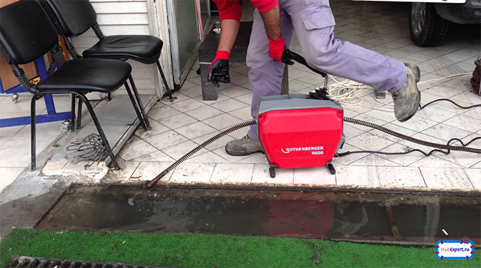 Прочистка канализации