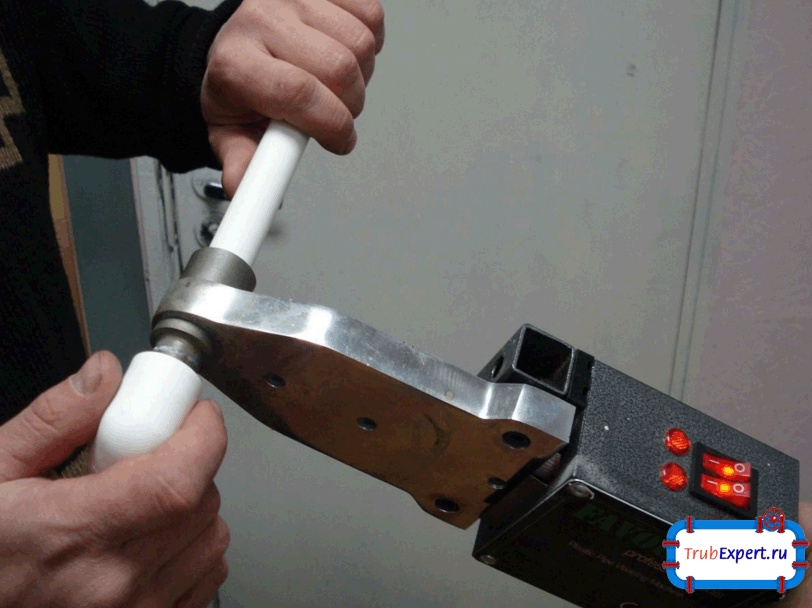 Работа паяльника