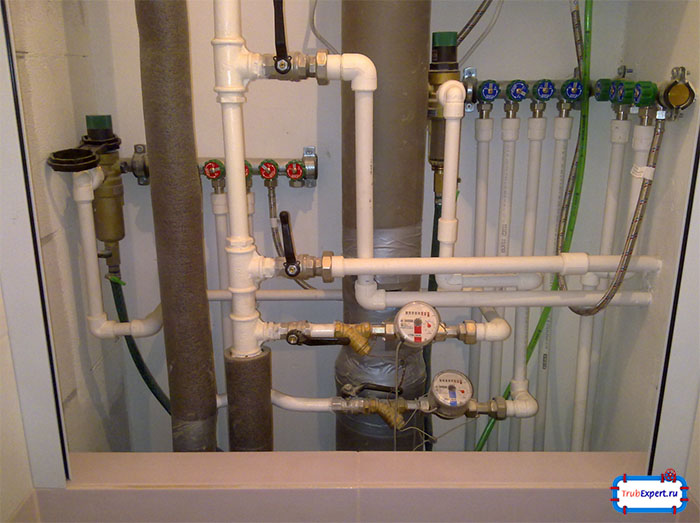 Разводка водопровода