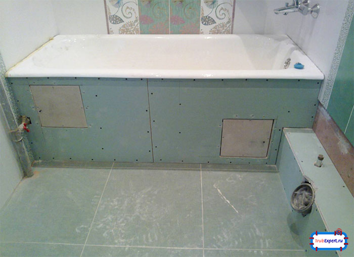 короб в ванной