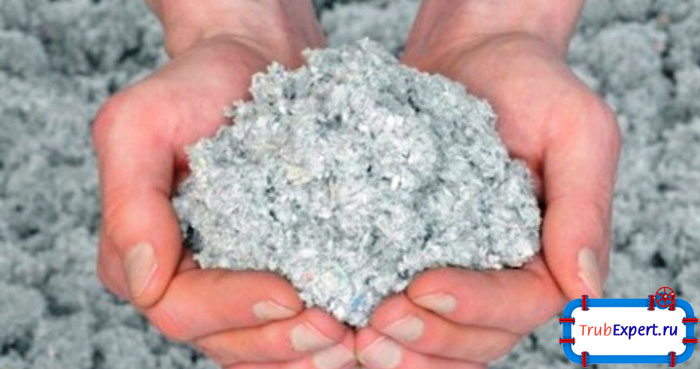 Эковата - отличный вариант для утепления скважины