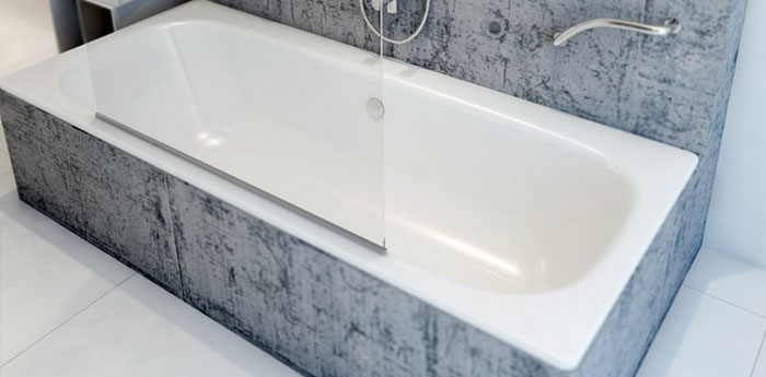 Стальные ванны изготавливаются методом горячего прессования листовой стали - это ключевая причина того, что данные изделия не отличаются богатством разнообразия своих форм