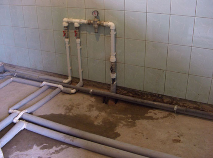 Монтаж труб