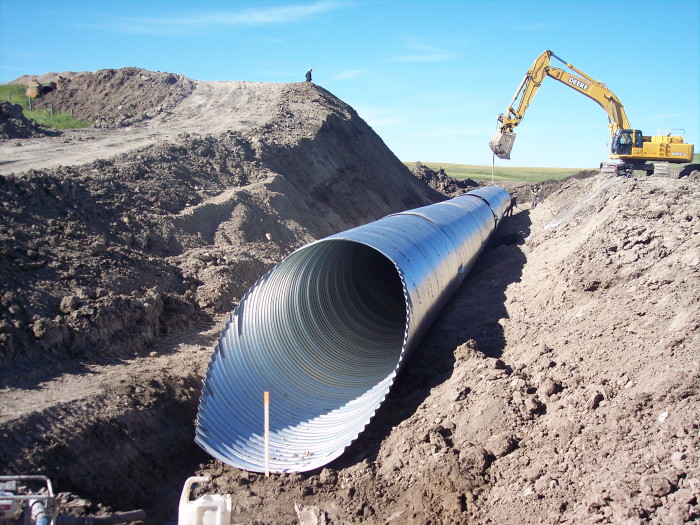 металлическая гофрированная труба