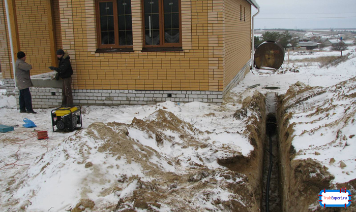 Подключение канализации частного дома к городской канализации