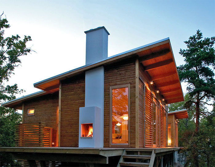 Готовый дымоход