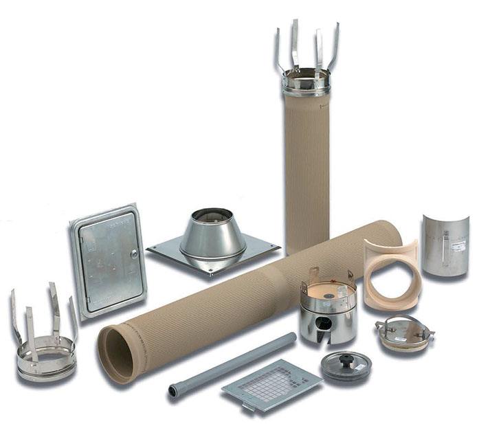 Дымоотводы из керамики