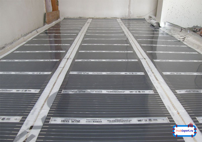 Теплый пол из карбона