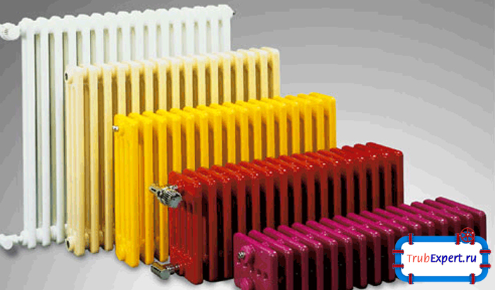 Стальные радиаторы могут окрашиваться в любой цвет