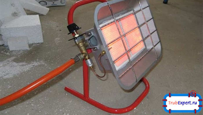 Газ является самым дешевым видом топлива, с помощью которого можно обогреть гараж