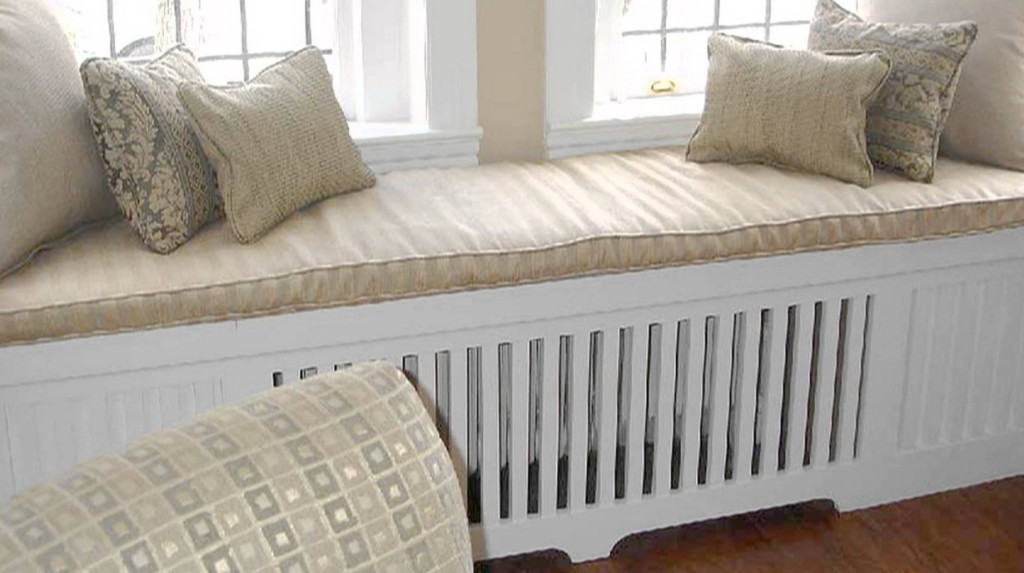 Короб на батарею из гипсокартона со спальным местом