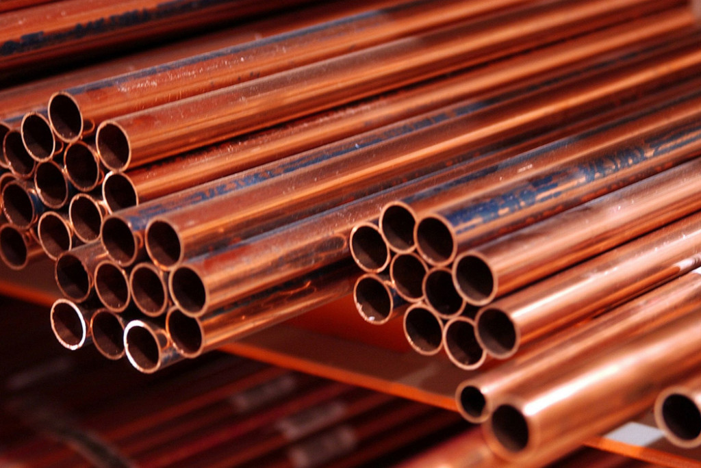 Медные обожженые трубы