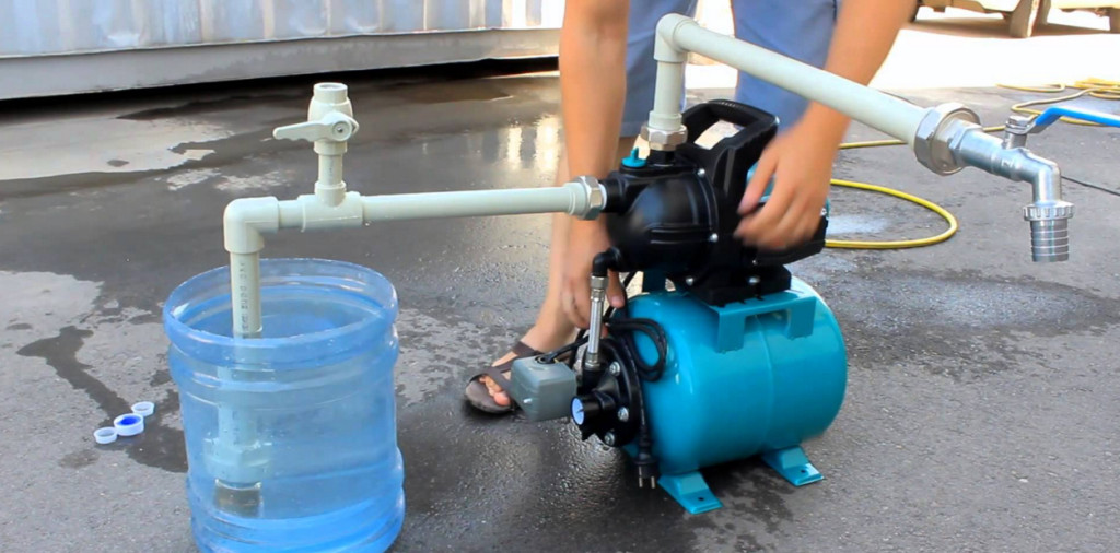 Пробный пуск воды