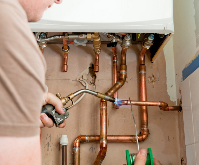 водопровод из отожженной меди