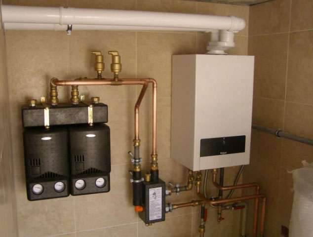 Установка газового котла своими руками