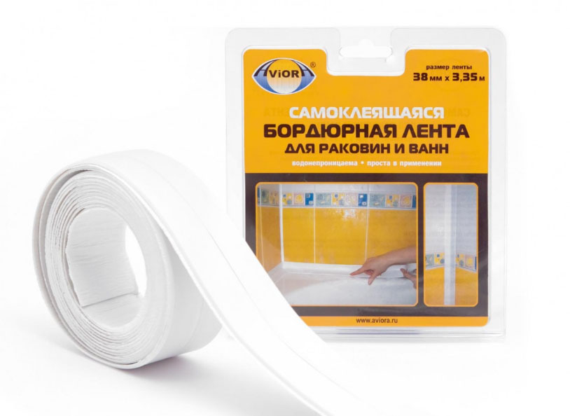 Как приклеить бордюр на ванну за 8 минут: пошаговая инструкция