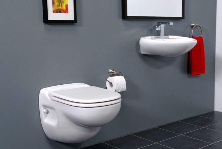 Установка подвесного настенного унитаза