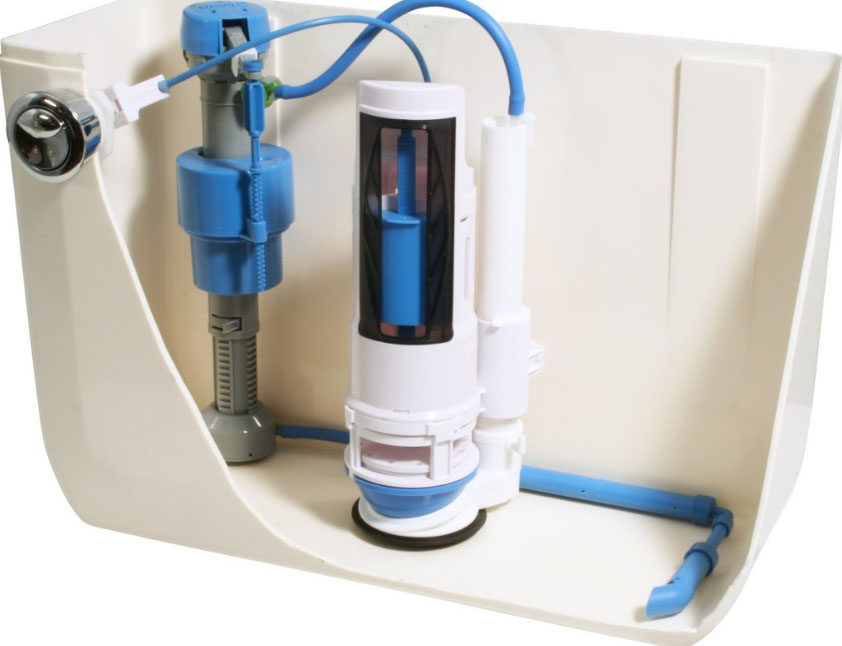 Устройство сливного бачка унитаза