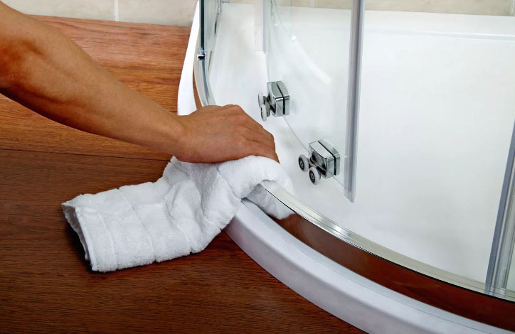 Как отмыть душевую кабину за 10 минут: чистящие средства и лайфхаки по уборке