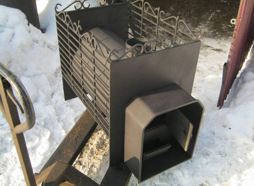 Руководство по самостоятельному изготовлению печи для бани из трубы