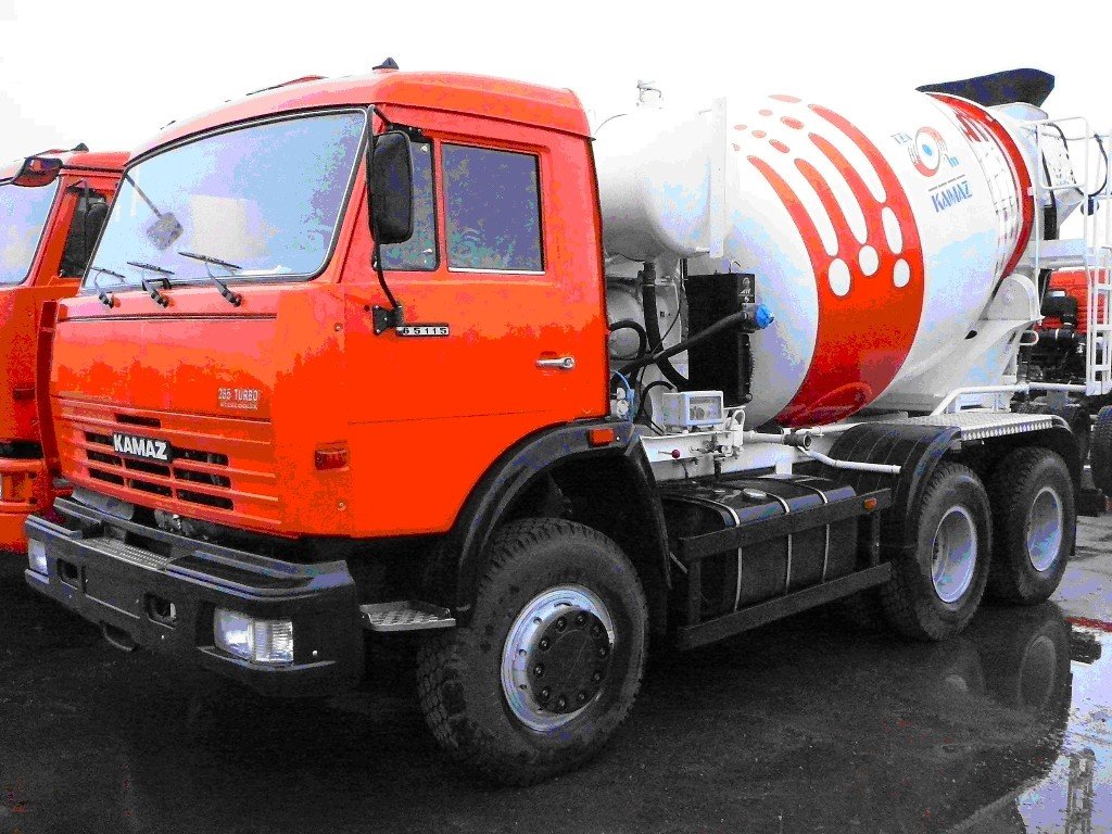 Автобетоносмеситель Камаз 7 Кубов Купить